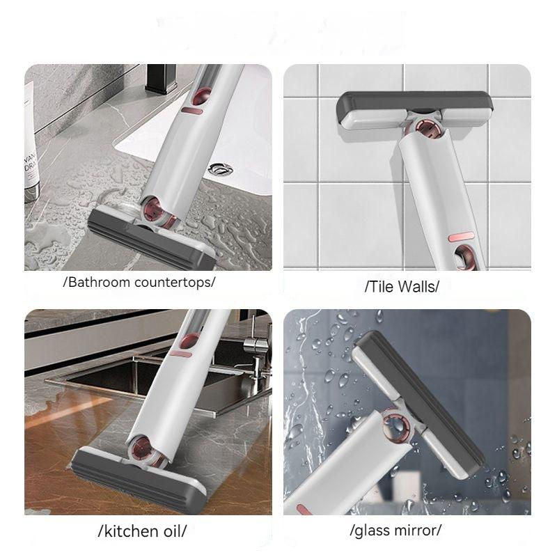 🎁𝐎𝐅𝐄𝐑𝐓𝐀 𝟏+𝟏 𝐁𝐔𝐑𝐄𝐓𝐄 𝐆𝐑𝐀𝐓𝐈𝐒🎁Mini Mop Portabil cu Sistem Autostoarcere